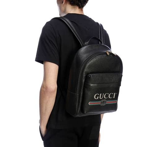 zaino gucci maschile|zaini in pelle Gucci.